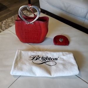 VINTAGE BRIGHTON BAG w COIN PURSE